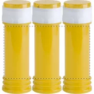   Bubble bottle, 60 ml, ø37×112 mm, Everestus, 20FEB2937, Plastic, Galben