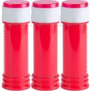 Bubble bottle, 60 ml, ø37×112 mm, Everestus, 20FEB2936, Plastic, Rosu
