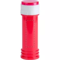   Bubble bottle, 60 ml, ø37×112 mm, Everestus, 20FEB2936, Plastic, Rosu