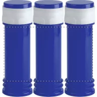   Bubble bottle, 60 ml, ø37×112 mm, Everestus, 20FEB2933, Plastic, Albastru