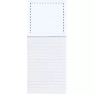   Magnetic notepad, 60×148 mm, Everestus, 20FEB9298, Magnet, Alb