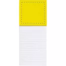 Magnetic notepad, 60×148 mm, Everestus, 20FEB9299, Magnet, Galben