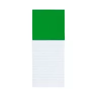   Magnetic notepad, 60×148 mm, Everestus, 20FEB9294, Magnet, Verde