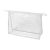 Geanta cosmetice, 295×211×85 mm, Everestus, 20FEB13696, Plastic, Transparent, Alb