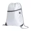Saculet cu snur tip rucsac, 345×450 mm, Everestus, 20FEB5663, 210D Poliester, Alb