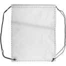 Saculet cu snur tip rucsac, 345×450 mm, Everestus, 20FEB5663, 210D Poliester, Alb