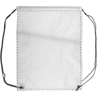   Saculet cu snur tip rucsac, 345×450 mm, Everestus, 20FEB5663, 210D Poliester, Alb