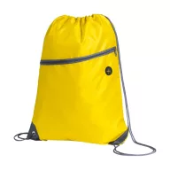   Saculet cu snur tip rucsac, 345×450 mm, Everestus, 20FEB5664, 210D Poliester, Galben