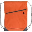 Saculet cu snur tip rucsac, 345×450 mm, Everestus, 20FEB5660, 210D Poliester, Portocaliu