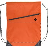   Saculet cu snur tip rucsac, 345×450 mm, Everestus, 20FEB5660, 210D Poliester, Portocaliu