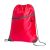 Saculet cu snur tip rucsac, 345×450 mm, Everestus, 20FEB5662, 210D Poliester, Rosu