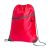 Saculet cu snur tip rucsac, 345×450 mm, Everestus, 20FEB5662, 210D Poliester, Rosu