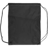   Saculet cu snur tip rucsac, 345×450 mm, Everestus, 20FEB5657, 210D Poliester, Negru