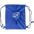 Saculet cu snur tip rucsac, Balena, 265×325 mm, Everestus, 20FEB5720, 190T Poliester, Albastru
