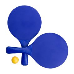   Tenis de plaja, 330×190 mm, Everestus, 20FEB3557, Lemn, Plastic, Albastru