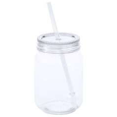  Jar cup, 600 ml, ø85×130 mm, Everestus, 20FEB2019, Plastic, Transparent