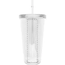 Pahar cu pai, 750 ml, ø100×175 mm, Everestus, 20FEB2026, Plastic, Transparent
