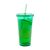 Pahar cu pai, 750 ml, ø100×175 mm, Everestus, 20FEB2024, Plastic, Verde