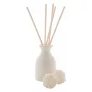 Set difuzor aroma, iasomie, 9 piese, 157×89×41 mm, Everestus, 20FEB3687, Ceramica, Alb