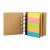Adhesive notepad, 83×76×22 mm, Everestus, 20FEB8704, Hartie reciclata, Natur
