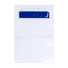   Husa impermeabila pentru tableta, 310×210 mm, Everestus, 20FEB10813, Plastic, Albastru, Transparent
