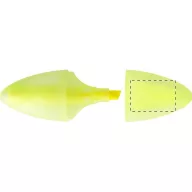   Highlighter, 23×60×14 mm, Everestus, 20FEB9721, Plastic, Galben