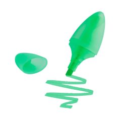   Highlighter, 23×60×14 mm, Everestus, 20FEB9718, Plastic, Verde