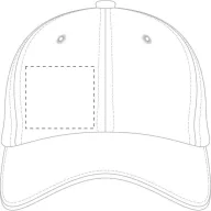   Sapca Baseball, unisex, marime universala adulti, Everestus, 20FEB9904, Bumbac periat, Alb