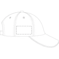   Sapca Baseball, unisex, marime universala adulti, Everestus, 20FEB9904, Bumbac periat, Alb