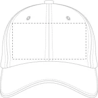   Sapca Baseball, unisex, marime universala adulti, Everestus, 20FEB9904, Bumbac periat, Alb