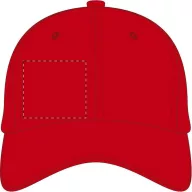   Sapca Baseball, unisex, marime universala adulti, Everestus, 20FEB9903, Bumbac periat, Rosu