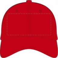   Sapca Baseball, unisex, marime universala adulti, Everestus, 20FEB9903, Bumbac periat, Rosu