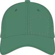   Sapca Baseball, unisex, marime universala adulti, Everestus, 20FEB9900, Bumbac periat, Verde