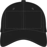   Sapca Baseball, unisex, marime universala adulti, Everestus, 20FEB9897, Bumbac periat, Negru