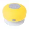 Splashproof bluetooth speaker, ø85×55 mm, Everestus, 20FEB10681, Plastic, Cauciuc, Galben, Alb