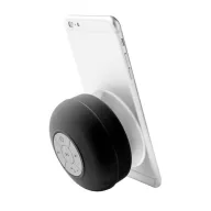   Splashproof bluetooth speaker, ø85×55 mm, Everestus, 20FEB10676, Plastic, Cauciuc, Negru, Alb