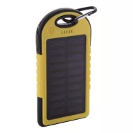   Usb power bank, 75×145×15 mm, Everestus, 20FEB6084, Plastic, Silicon, Galben, Negru