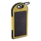 Usb power bank, 75×145×15 mm, Everestus, 20FEB6084, Plastic, Silicon, Galben, Negru