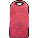 Usb power bank, 75×145×15 mm, Everestus, 20FEB6082, Plastic, Silicon, Rosu, Negru