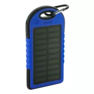   Usb power bank, 75×145×15 mm, Everestus, 20FEB6080, Plastic, Silicon, Albastru, Negru