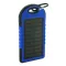 Usb power bank, 75×145×15 mm, Everestus, 20FEB6080, Plastic, Silicon, Albastru, Negru