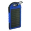 Usb power bank, 75×145×15 mm, Everestus, 20FEB6080, Plastic, Silicon, Albastru, Negru
