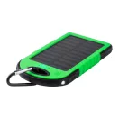 Usb power bank, 75×145×15 mm, Everestus, 20FEB6081, Plastic, Silicon, Verde, Negru