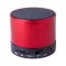 Bluetooth speaker, ø59×50 mm, Everestus, 20FEB10654, Metal, Plastic, Rosu, Negru