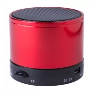   Bluetooth speaker, ø59×50 mm, Everestus, 20FEB10654, Metal, Plastic, Rosu, Negru