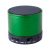 Bluetooth speaker, ø59×50 mm, Everestus, 20FEB10650, Metal, Plastic, Verde, Negru
