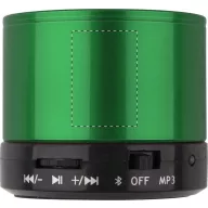   Bluetooth speaker, ø59×50 mm, Everestus, 20FEB10650, Metal, Plastic, Verde, Negru