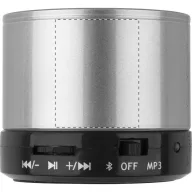   Bluetooth speaker, ø59×50 mm, Everestus, 20FEB10655, Metal, Plastic, Argintiu, Negru