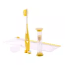 Periuta de dinti set, 80×200×20 mm, Everestus, 20FEB9336, Plastic, Galben