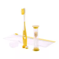   Periuta de dinti set, 80×200×20 mm, Everestus, 20FEB9336, Plastic, Galben